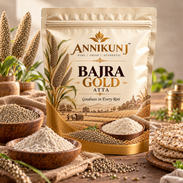 ANNIKUNJ BAJRA GOLD Premium Bajra Atta