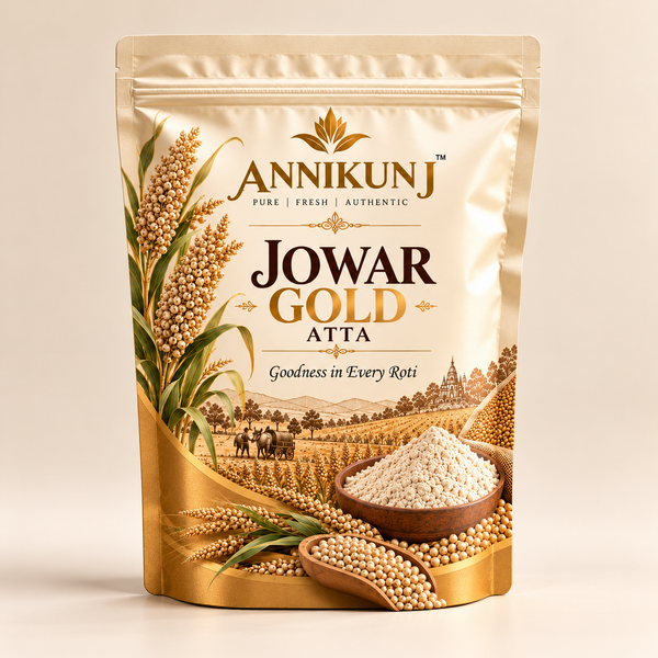ANNIKUNJ JOWAR GOLD Premium Jowar Atta