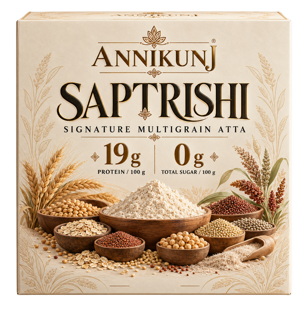 ANNIKUNJ SAPTRISHI Signature 7-Grain Multigrain Atta